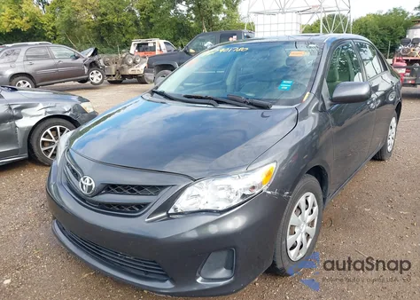 2011 Toyota Corolla Le из США, поврежденный, VIN 2T1BU4EE0BC579315